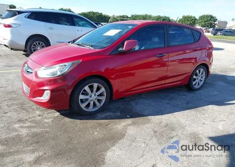 2013 Hyundai Accent Se from USA, damaged, VIN KMHCU5AE2DU080002